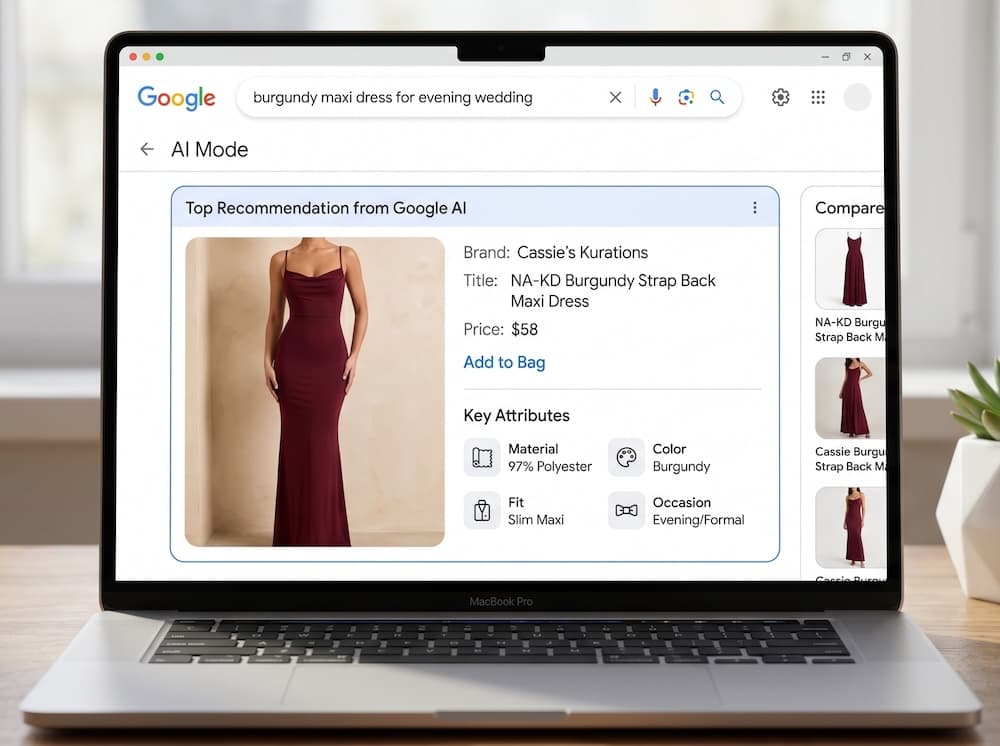 Catalog in Google AI Mode