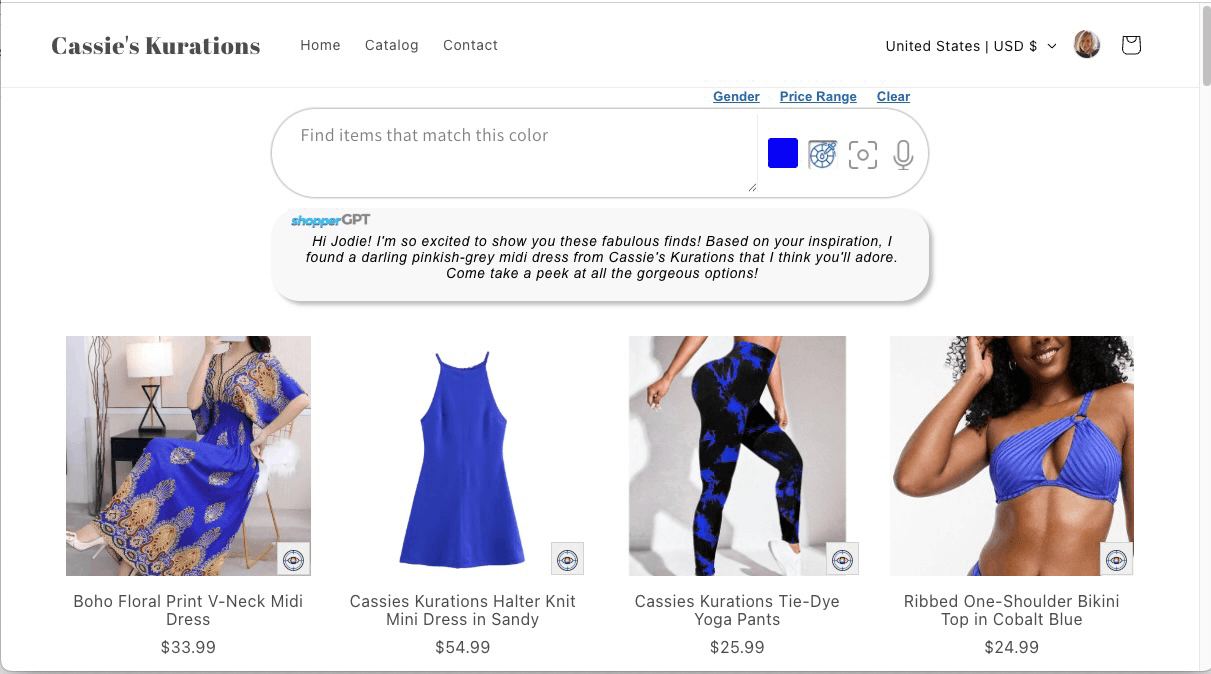 Color search