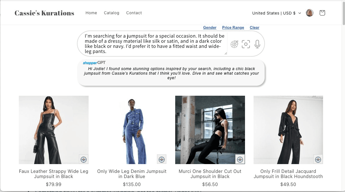 Natural-language search